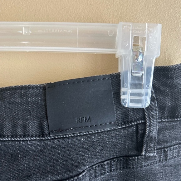 RFM stretch denim midi skirt - Picture 6 of 11